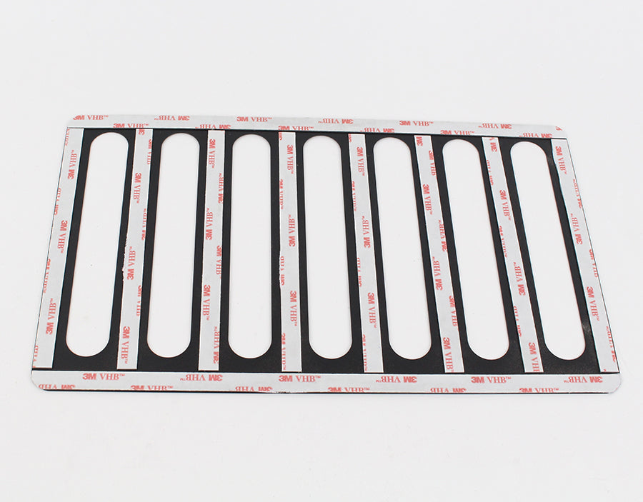 Kentrol Jeep JK Hood Vent 07-18 Wrangler JK Powdercoat Black Kentrol