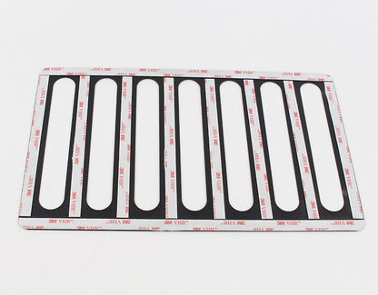 Jeep JK Hood Vent 07-18 Wrangler JK Powdercoat Black Kentrol-2