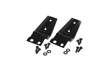 Jeep JK Hood Kit Without Hood Catch 07-18 Wrangler JK Powdercoat Black Kentrol-2