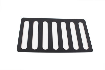 Jeep JK Hood Kit Without Hood Catch 07-18 Wrangler JK Powdercoat Black Kentrol-3