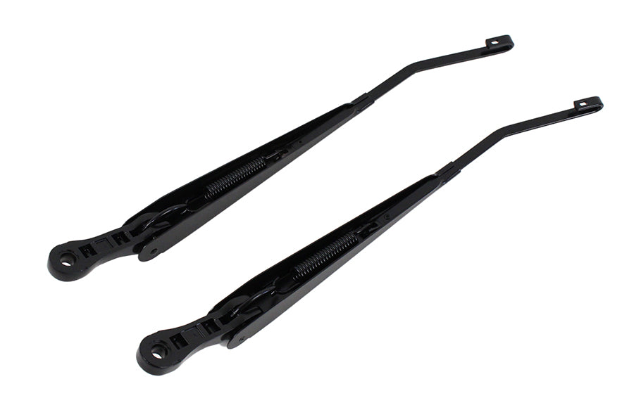 Jeep JK Windshield Wiper Arms Pair 07-18 Wrangler JK Powdercoat Black Kentrol-2