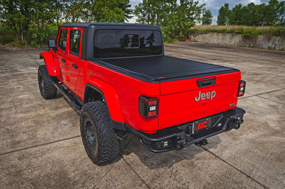 Hard Roll Up Bed Cover 5 Foot Bed Jeep Gladiator JT 4WD (2020-2025) Rough Country-5