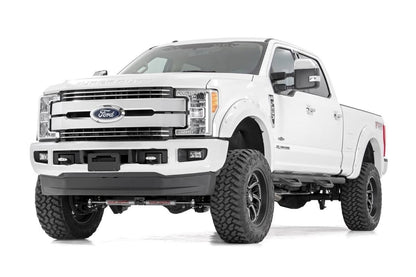 4.5 Inch Suspension Lift Kit w/Front Drive Shaft 17-19 F-250/350 4WD 4 Inch Axle Diesel Rough Country-6