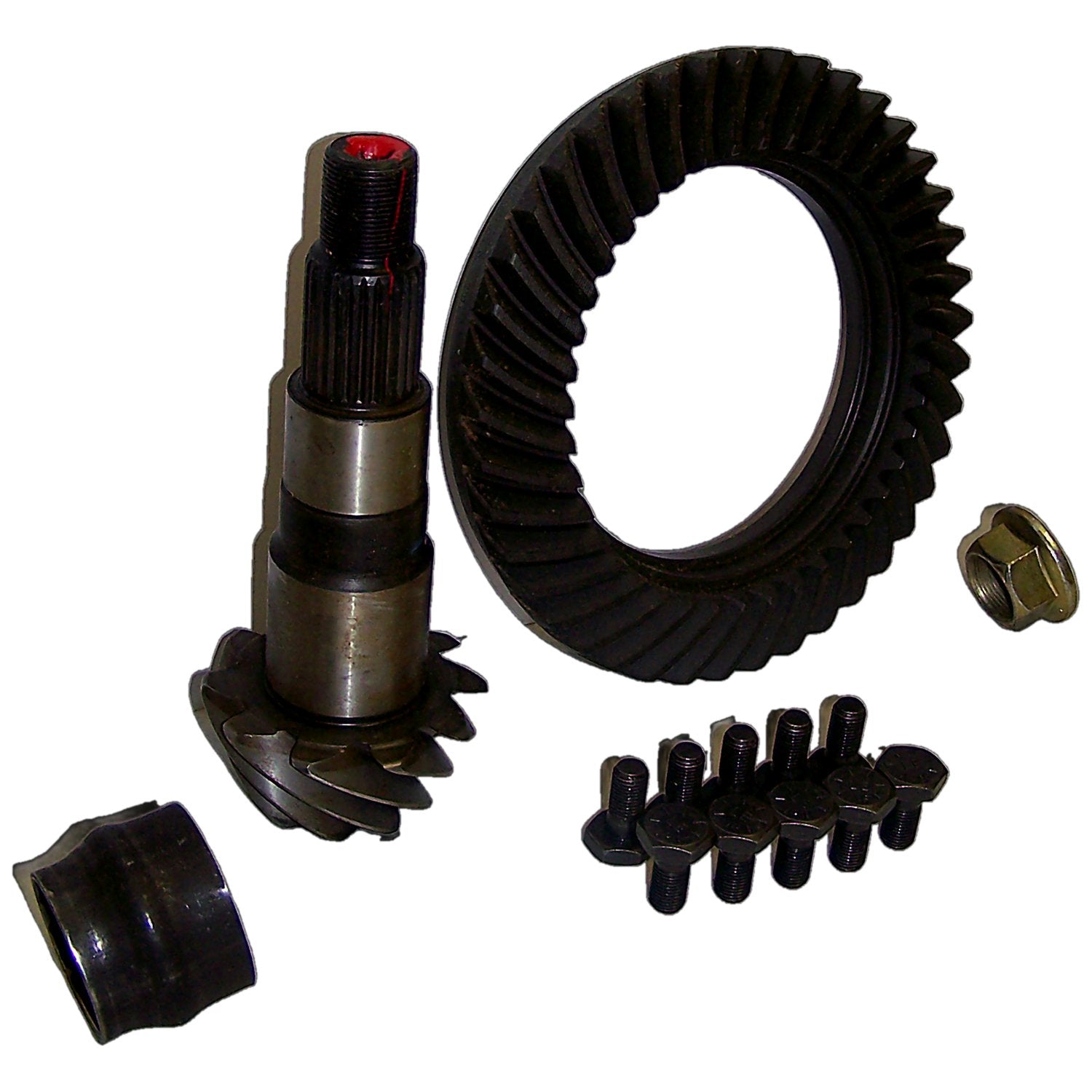 Ring & Pinion Kit for Jeep 2002-2007 KJ Liberty w/ D30 Front Axle, 4.10 Ratio Crown Automotive-2