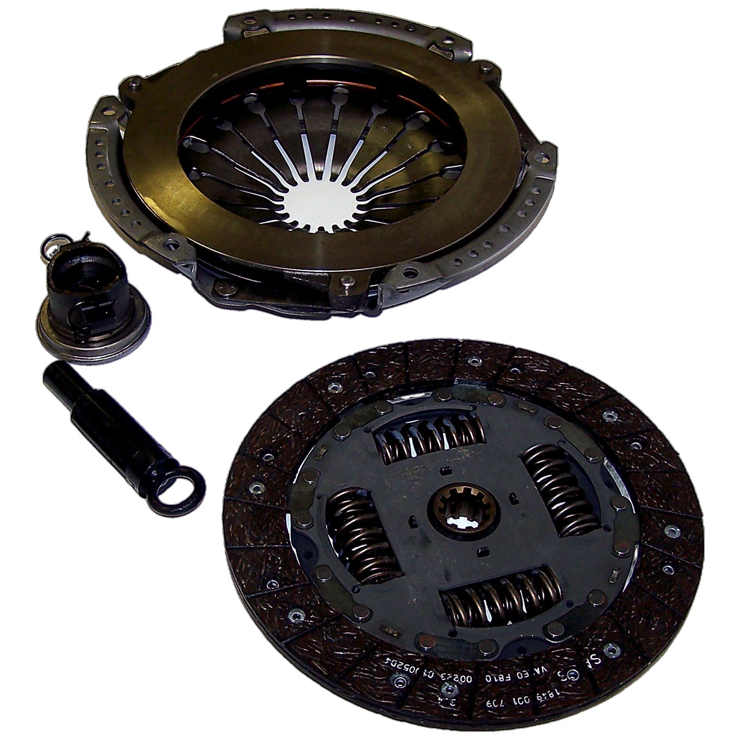 Clutch Kit for 2002-2004 Jeep KJ Liberty with 3.7L Engine, 10 Splines Crown Automotive-1