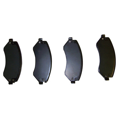 Front Semi-Metallic Brake Pad Set for 2002-2007 Jeep KJ Liberty, Left and Right Crown Automotive
