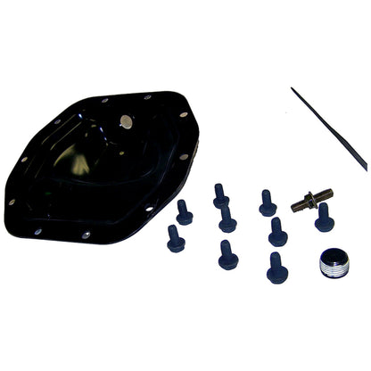 Front Differential Cover Kit for 02-07 Jeep KJ Liberty, Incl Cover, Bolts & Plug Crown Automotive-1