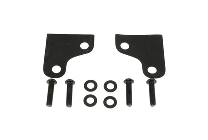 Jeep JK Windshield Light Mount 07-18 Wrangler JK Powdercoat Black Kentrol-2