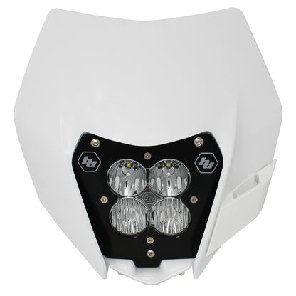 KTM Headlight Kit DC 08-14 W/Headlight Shell White XL Pro Series Baja Designs