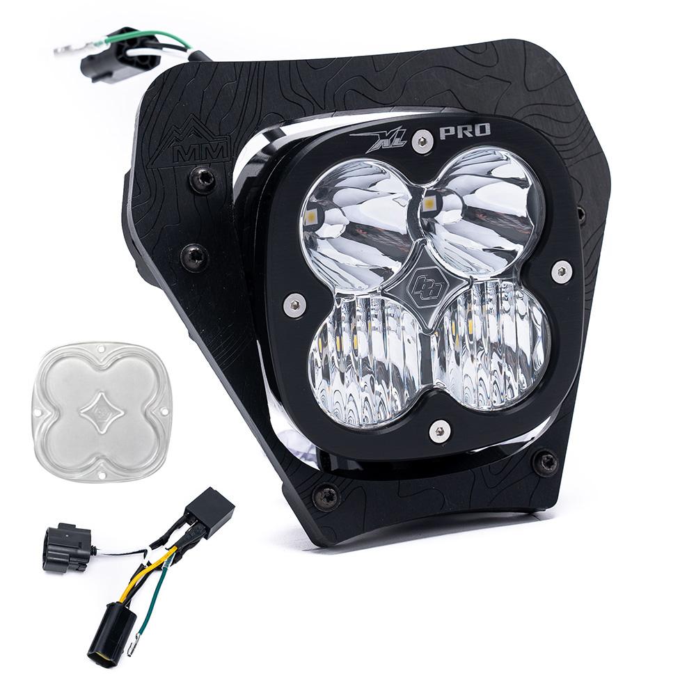 KTM XL Pro D/C Headlight Kit w/ Hi-Low Harness 2024 350 EXC-F 500 EXC-F Spot Clear Baja Designs