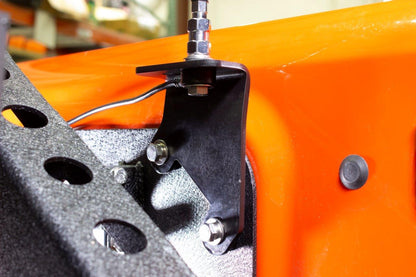 Jeep JK CB Antenna Mount For 07-18 Wrangler JK Stainless Steel Kentrol-5