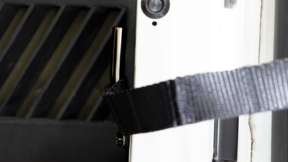 Jeep TJ Polished Stainless Door Strap Kit For Wrangler TJ Polished Stainless Steel Kentrol-1