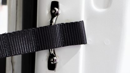 Jeep CJ/YJ Door Strap Kit For 76-95 Jeep CJ/YJ Stainless Steel Kentrol-7