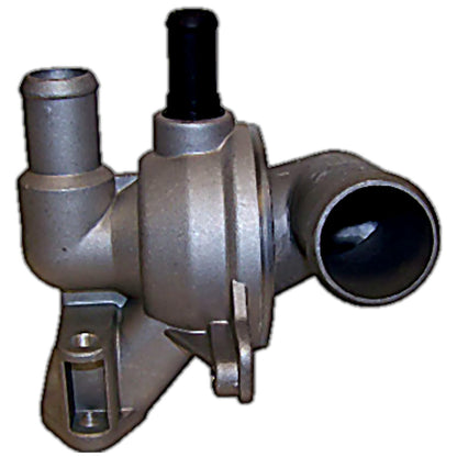 Thermostat w/ Housing for 02-04 Jeep KJ Liberty w/ 2.5L Dsl. or 2.8L Dsl. Engs Crown Automotive-1
