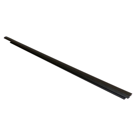 Left Front Door Glass Weatherstrip for 2007-2017 Jeep MK Compass (Outer), Black Crown Automotive
