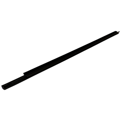 Left Front Door Glass Weatherstrip for 2007-2017 Jeep MK Compass (Outer), Black Crown Automotive-1
