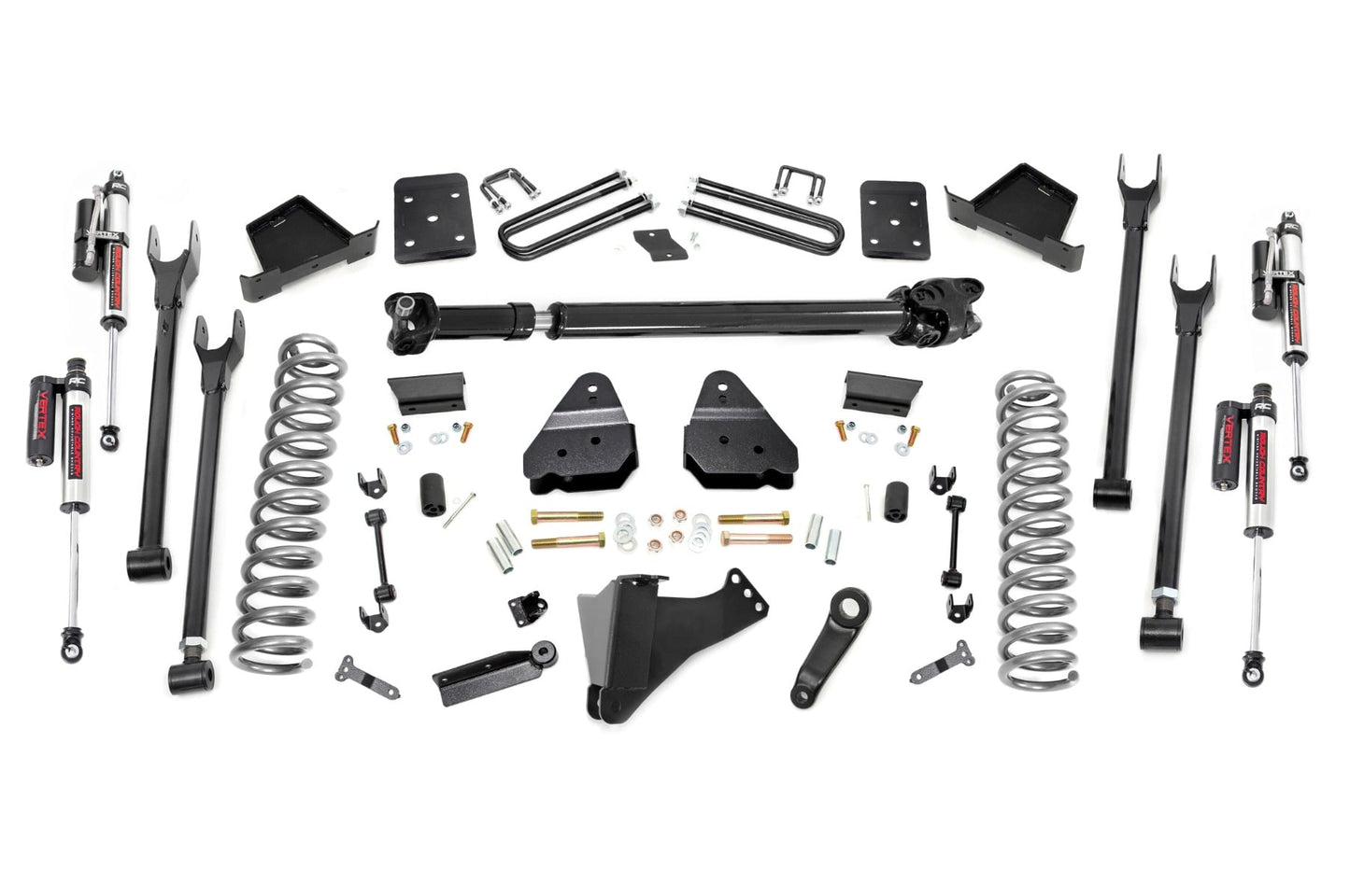 6 Inch Lift Kit Diesel 4-Link FR D/S Vertex Ford F-250/F-350 Super Duty (17-22) Rough Country
