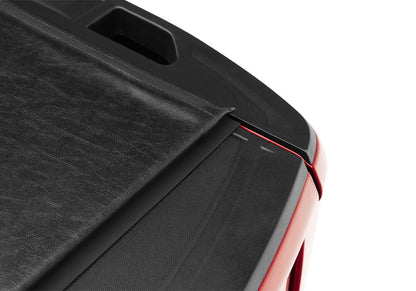 Lo Pro Tonneau Cover Black 2008-2015 Nissan Titan 7 Foot 3 Inch Bed Truxedo-1