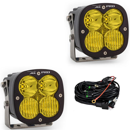 LED Light Pods Amber Lens Pair XL Pro Series Baja Designs-1