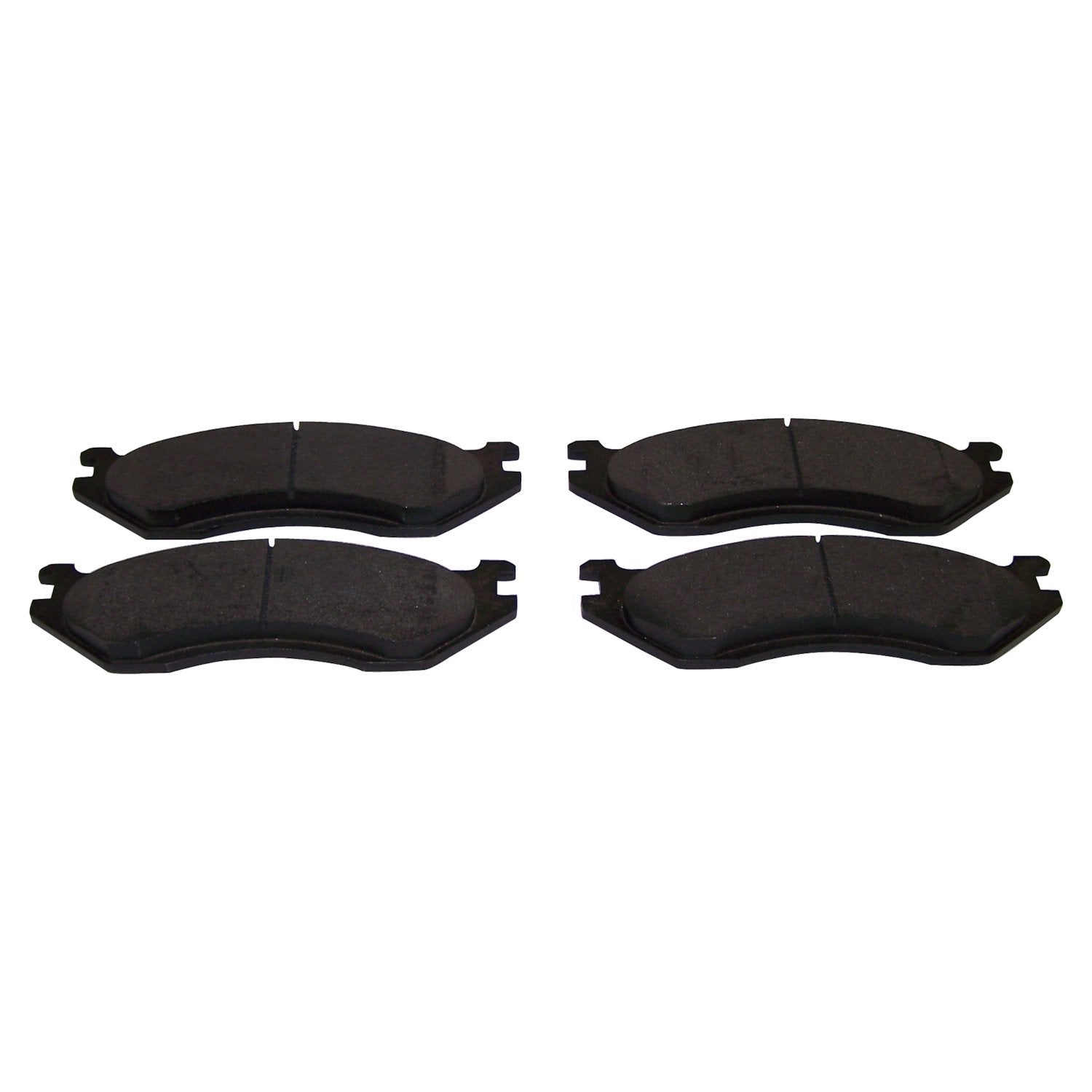 Front Brake Pad Set for 2004 Dodge Durango and 02-12/14/2003 Dodge RAM 1500 Crown Automotive