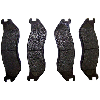Front Brake Pad Set for 2004 Dodge Durango and 02-12/14/2003 Dodge RAM 1500 Crown Automotive-2