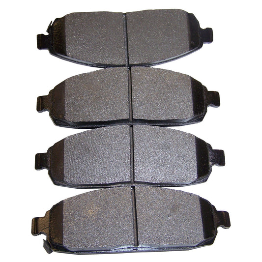 Front Brake Pad Set for 2005-2010 Jeep Grand Cherokee w/o SRT8 & Commander Crown Automotive