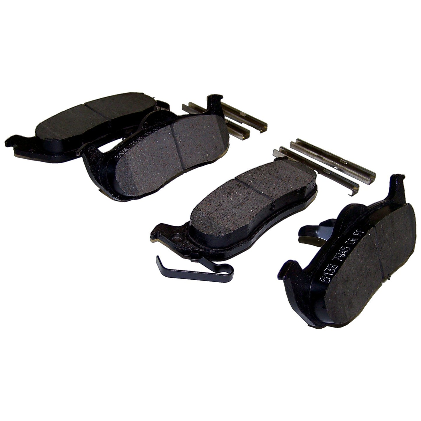 Rear Brake Pad Set for Jeep 2005-2010 Grand Cherokee w/o SRT8 & Commander Crown Automotive-1
