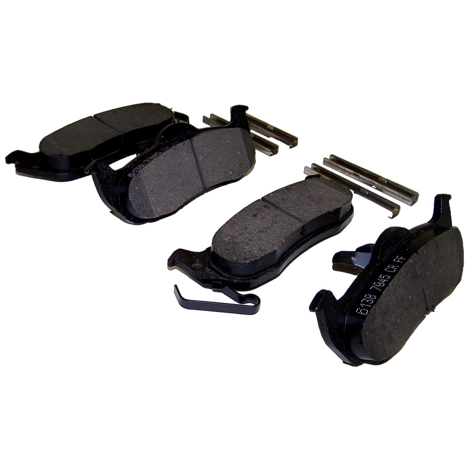 Rear Brake Pad Set for Jeep 2005-2010 Grand Cherokee w/o SRT8 & Commander Crown Automotive-1