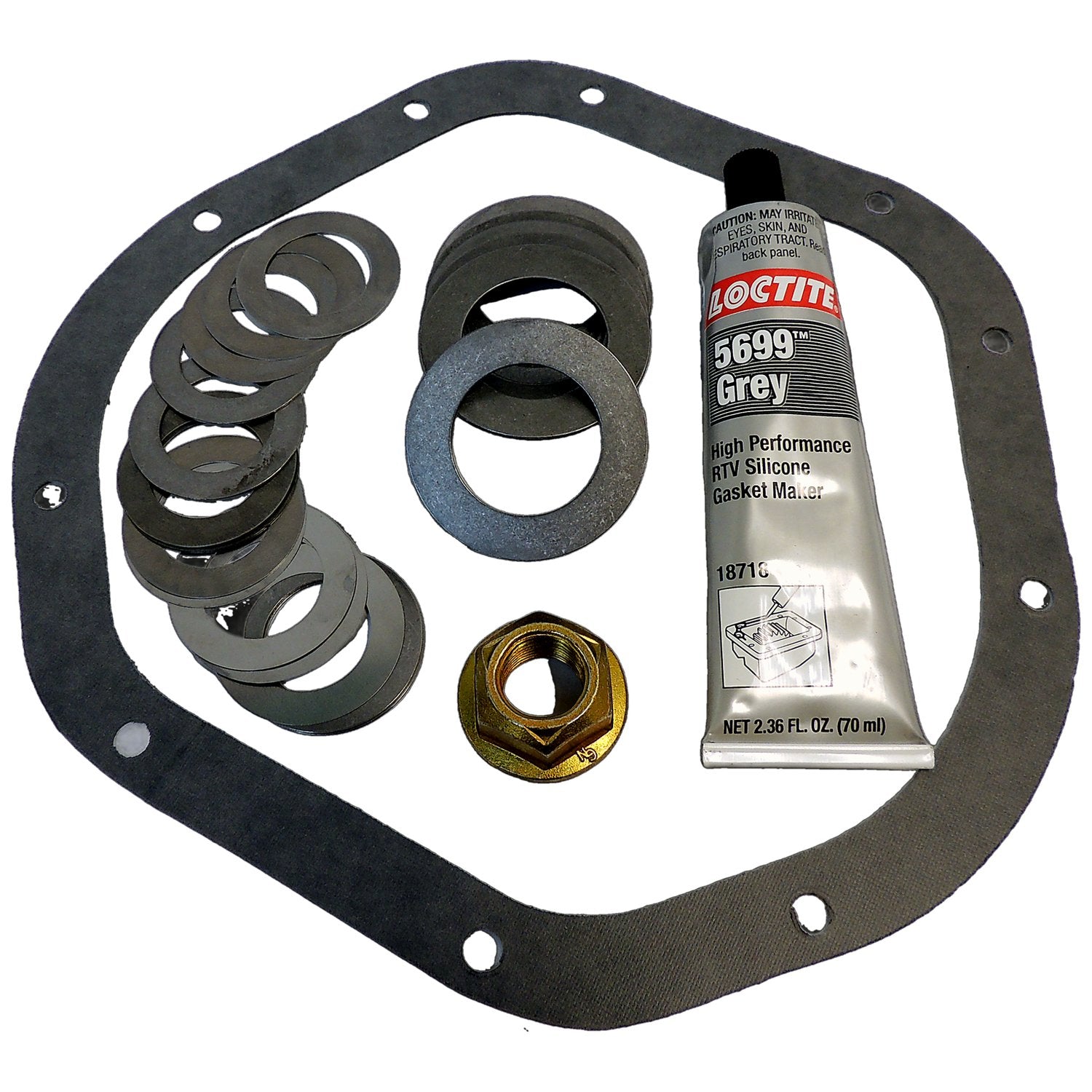 Pinion Shim Kit for 03-06 Jeep TJ Wrangler w/ D44 Rear Axle w/ Tru-Lok Diff. Crown Automotive-1