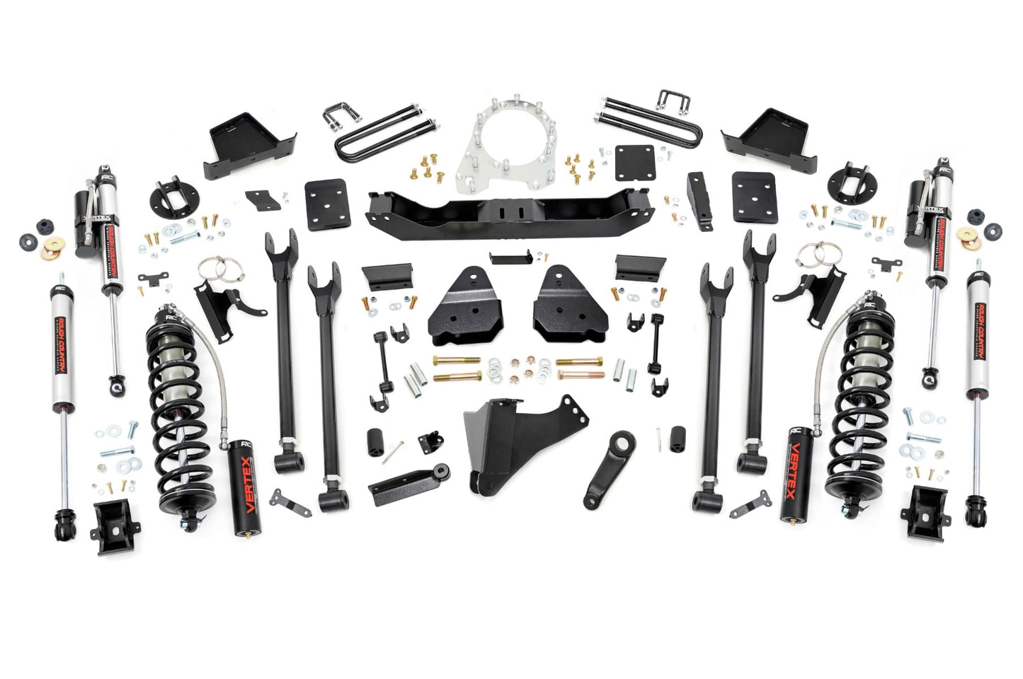 6 Inch Lift Kit Diesel 4 Link OVLD C/O Vertex Ford F-250/F-350 Super Duty (17-22) Rough Country
