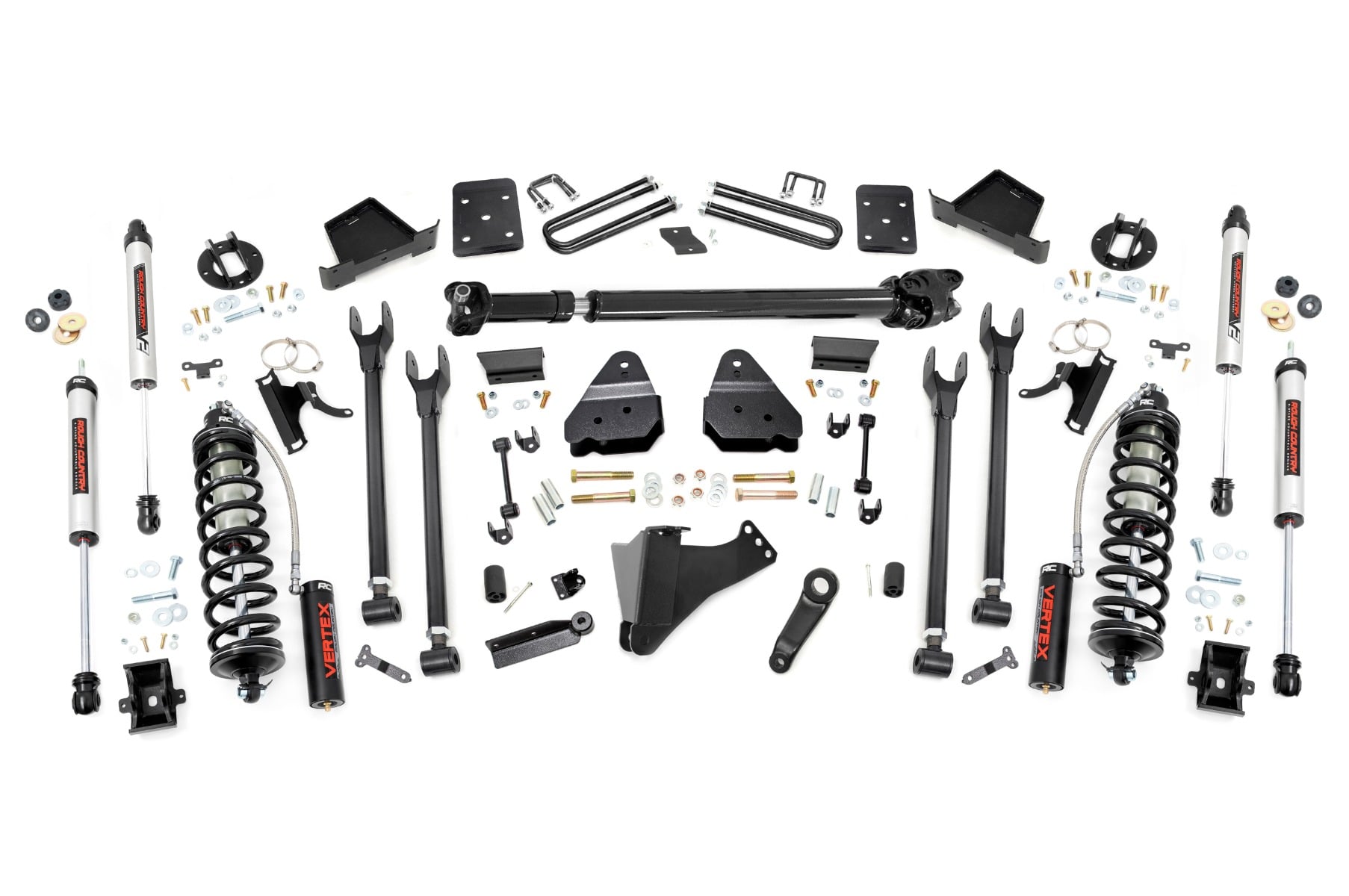 6 Inch Lift Kit Diesel 4 Link D/S C/O V2 Ford F-250/F-350 Super Duty (17-22) Rough Country