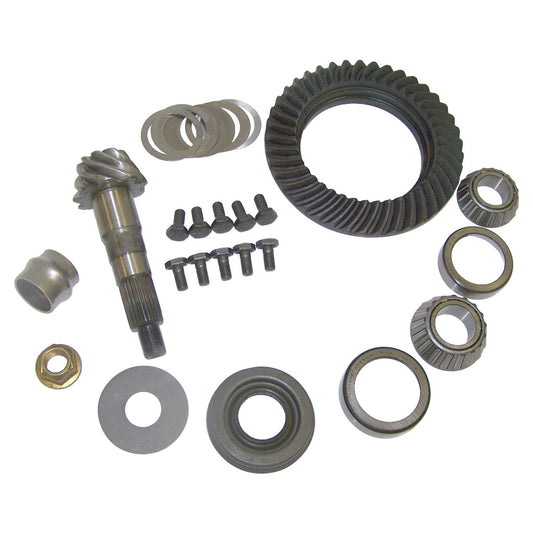 Ring & Pinion Kit for 00/06 Jeep TJ Wrangler w/ Dana 30 Front Axle, 4.56 Ratio Crown Automotive
