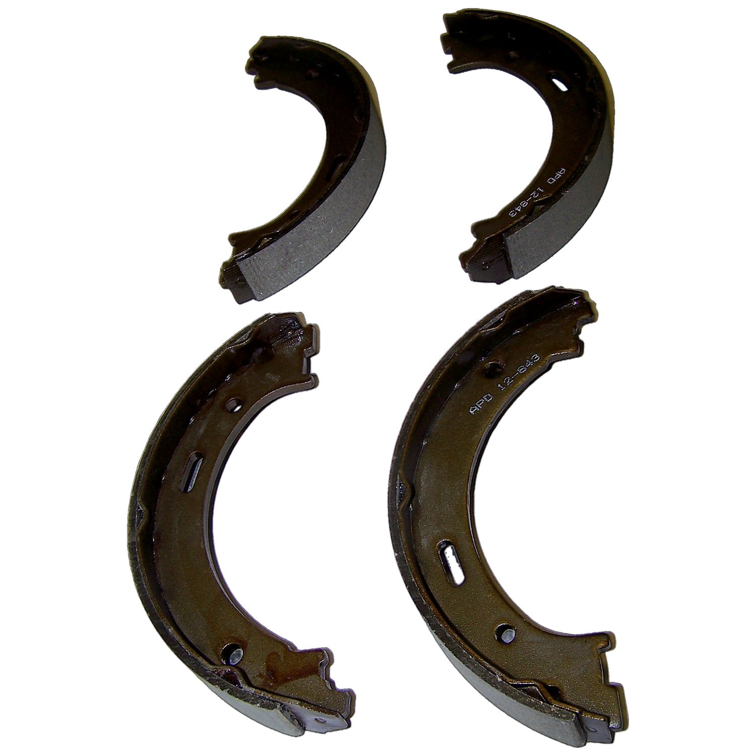 Parking Brake Shoe Set for 2005-2010 WK, WH Grand Cherokee, XK, XH Commander Crown Automotive-1