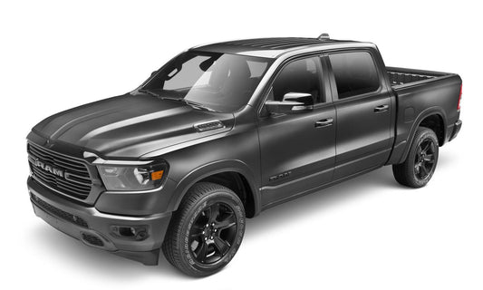 Oe Style Color Matchedgranite Crystal Metallic 4-Piece Fender Flare Set For 20-22 Ram 1500 Will Not Fit Rebel And Trx Models Bushwacker