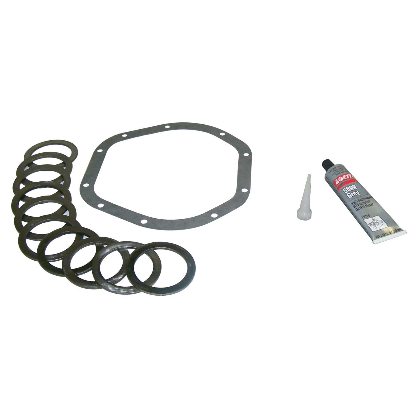 Differential Carrier Shim Kit for 2003-2006 Jeep TJ Wrangler w/ D44 F or R Axle Crown Automotive