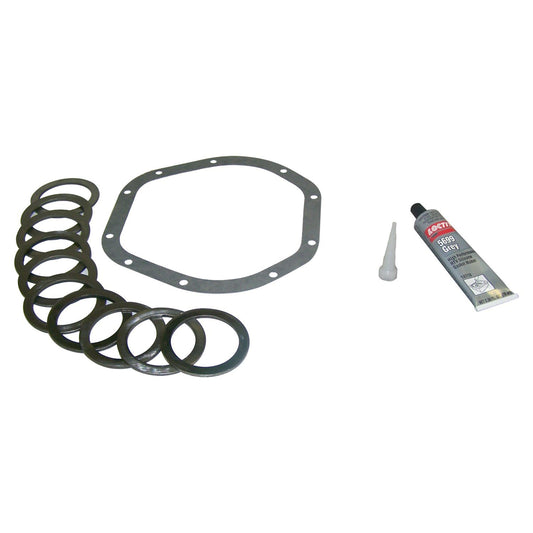 Differential Carrier Shim Kit for 2003-2006 Jeep TJ Wrangler w/ D44 F or R Axle Crown Automotive