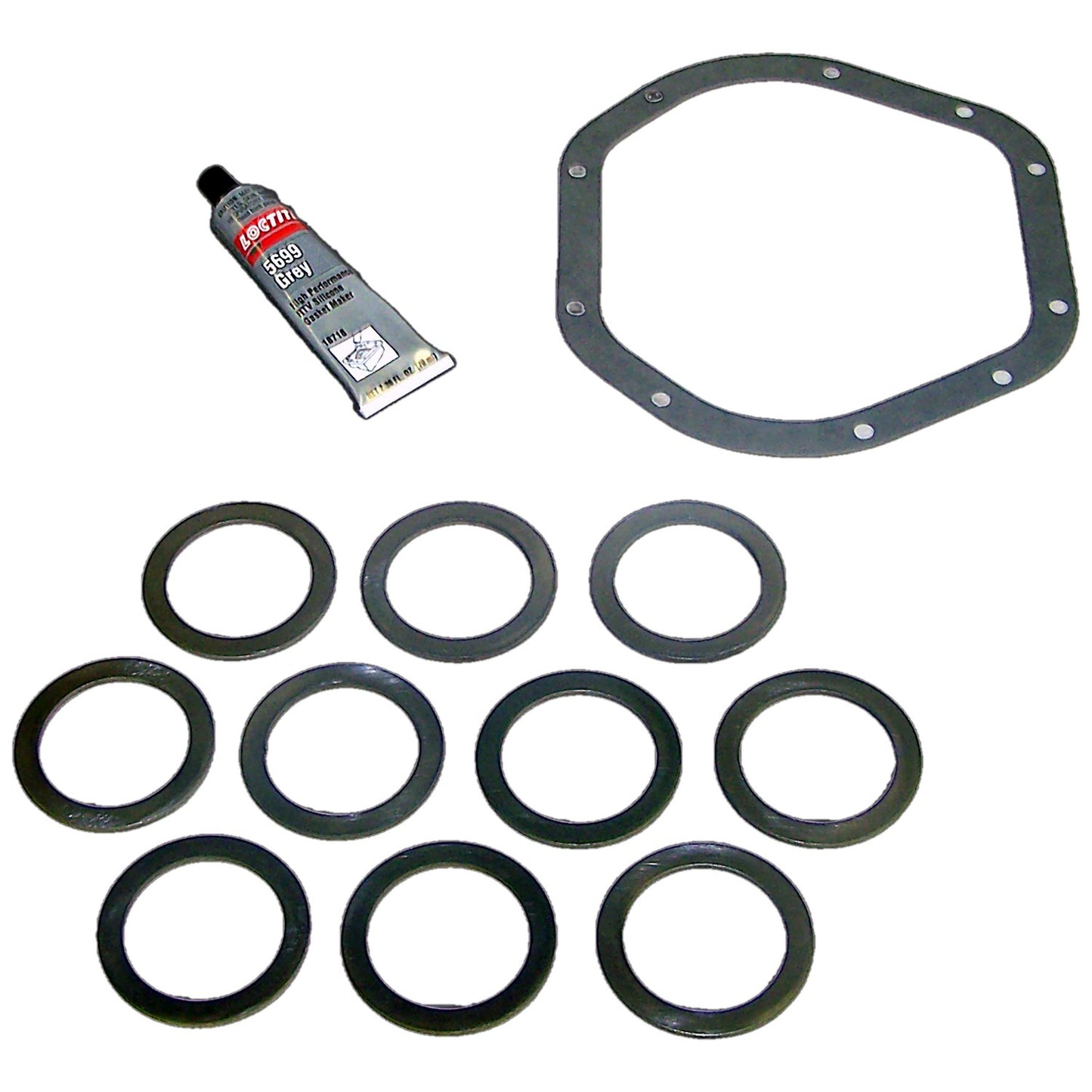 Differential Carrier Shim Kit for 2003-2006 Jeep TJ Wrangler w/ D44 F or R Axle Crown Automotive-1