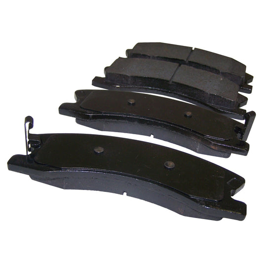 Front Brake Pad Set for 1999-2004 Jeep WJ, WG Grand Cherokee w/ Akebono Calipers Crown Automotive