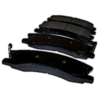 Front Brake Pad Set for 1999-2004 Jeep WJ, WG Grand Cherokee w/ Akebono Calipers Crown Automotive-1