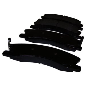 Front Brake Pad Set for 1999-2004 Jeep WJ, WG Grand Cherokee w/ Akebono Calipers Crown Automotive-2