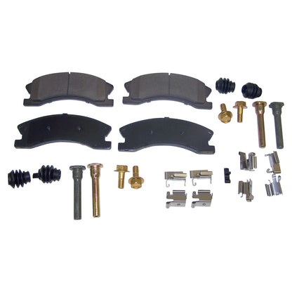 Front Brake Pad Master Kit for 99-04 Jeep Grand Cherokees w/ Akebono Calipers Crown Automotive