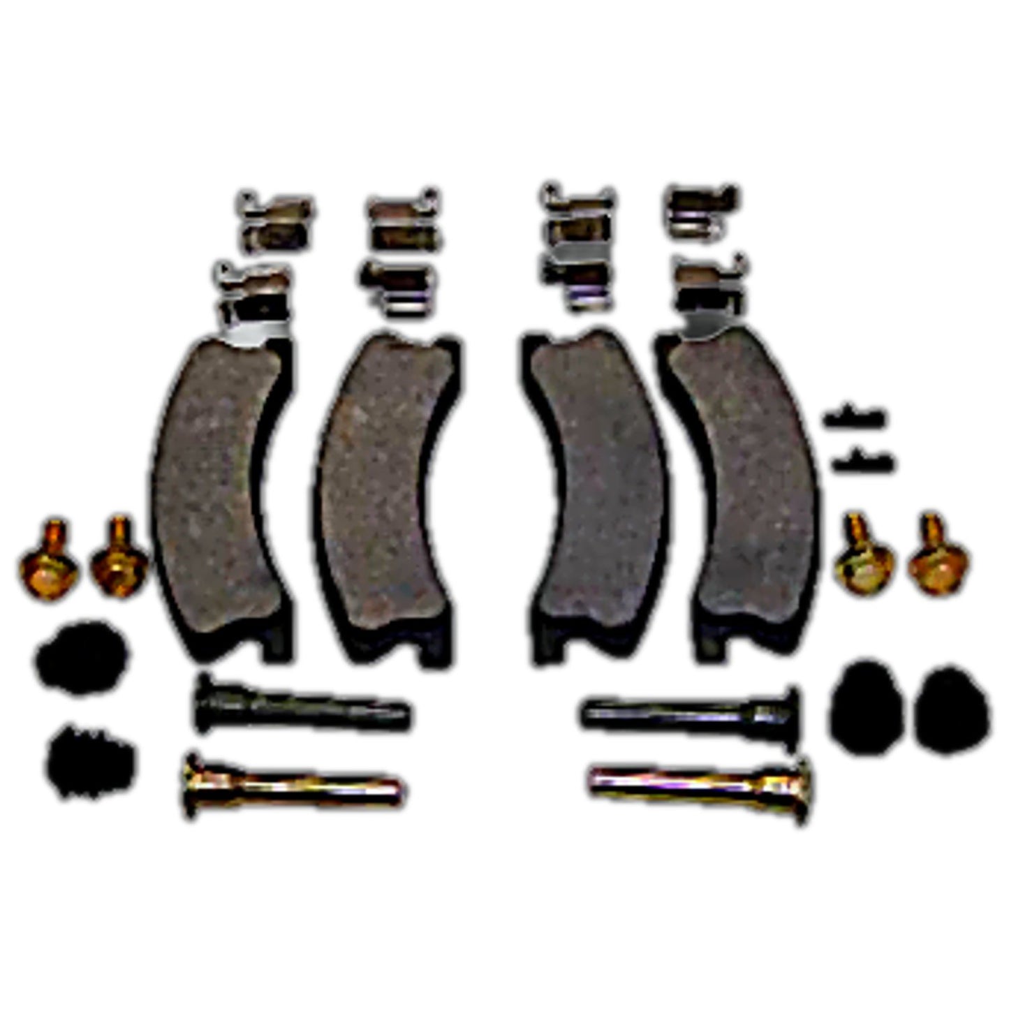 Front Brake Pad Master Kit for 99-04 Jeep Grand Cherokees w/ Akebono Calipers Crown Automotive-1