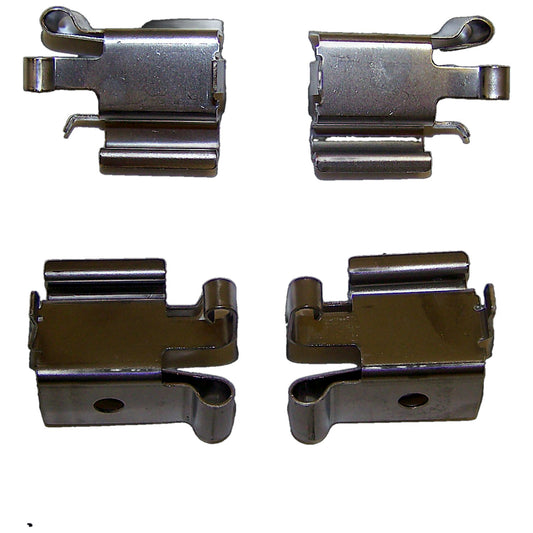 Front Brake Pad Spring Kit for 99-04 Jeep Grand Cherokees w/ Akebono Calipers Crown Automotive-1