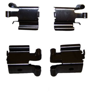Front Brake Pad Spring Kit for 99-04 Jeep Grand Cherokees w/ Akebono Calipers Crown Automotive-2