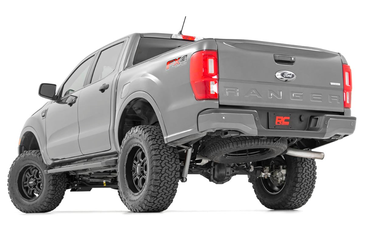 Rough Country 6.0 Inch Ford Suspension Lift Kit w/ N3 Struts (19-20 Ranger 4WD) Rough Country