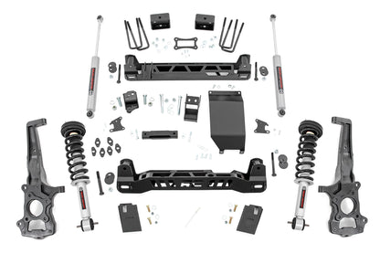 6 Inch Lift Kit N3 Struts Cast Steel Knuckles Ford Ranger 4WD (2019-2023) Rough Country