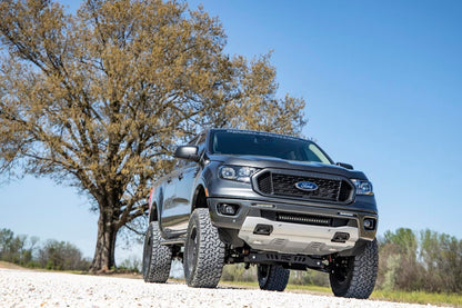 6 Inch Lift Kit N3 Struts Cast Steel Knuckles Ford Ranger 4WD (2019-2023) Rough Country-3