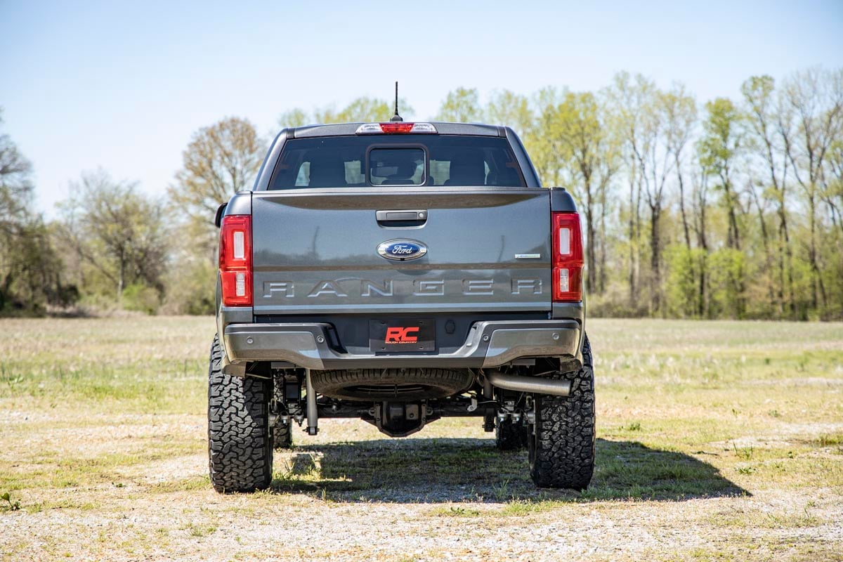 6 Inch Lift Kit N3 Struts Cast Steel Knuckles Ford Ranger 4WD (2019-2023) Rough Country-5