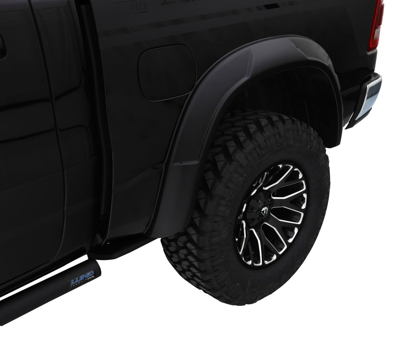 Drt Style Fender Flares Front And Rear For 2019-2022 Ram 1500 Will Not Fit Rebel And Trx Models Bushwacker-3