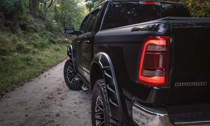 Drt Style Fender Flares Front And Rear For 2019-2022 Ram 1500 Will Not Fit Rebel And Trx Models Bushwacker-4